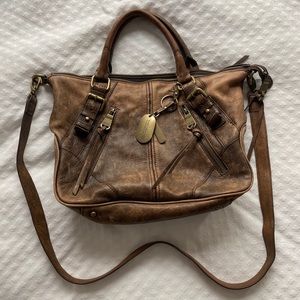 Marc New York Andrew Marc brown leather purse